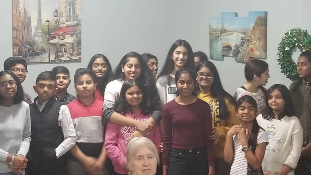 Kids clothes drive photo
